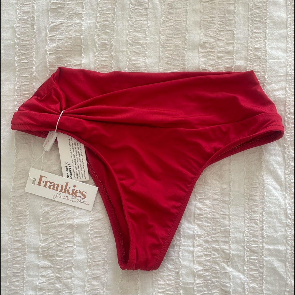 Frankie's Bikini Red Dreamy Bottom